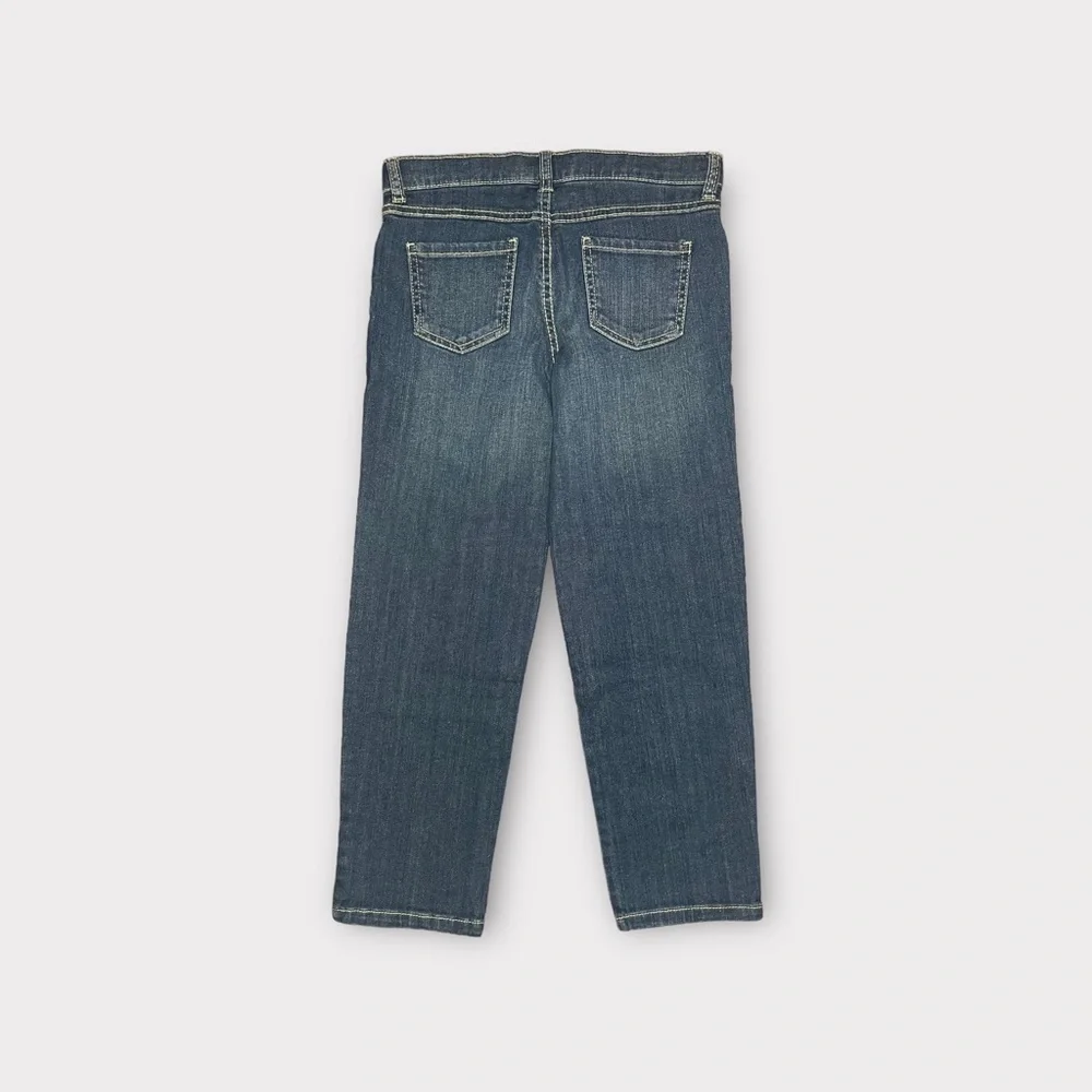 Gymboree 2013 Applique Floral Blue Jeans